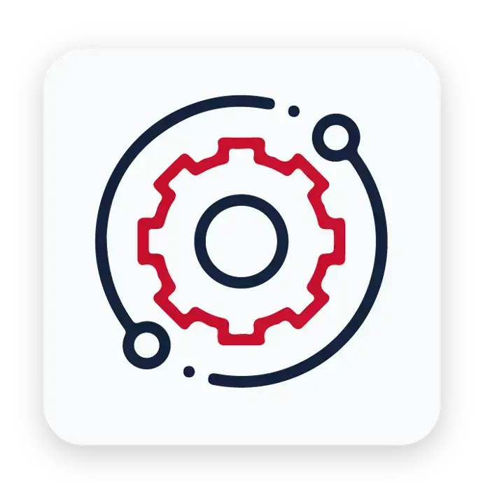 automated industrial process gear with circular workflow orbit | HSO Technology